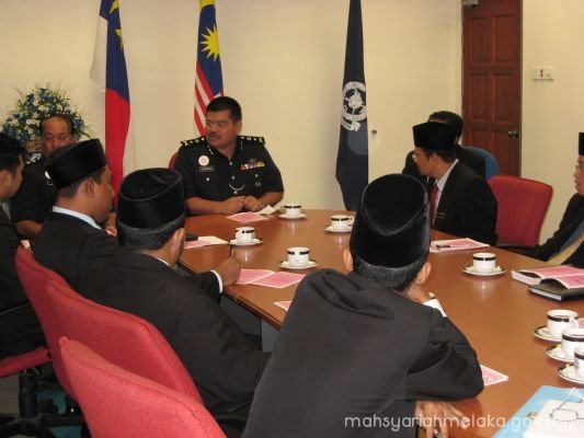 Perjumpaan Ketua Polis Melaka